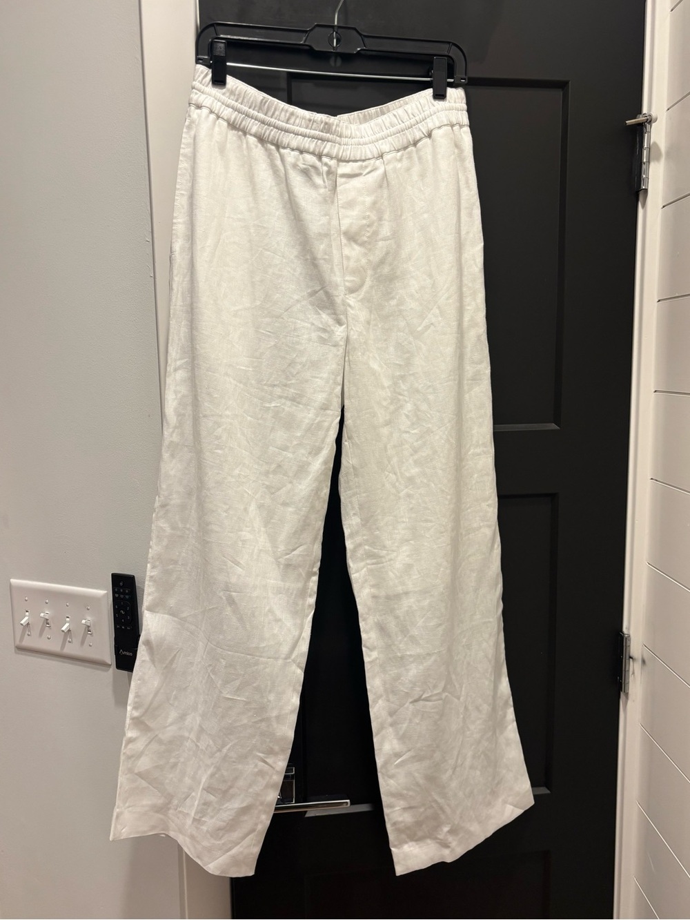 Aimè Leon Dore 100% Linen Leisure Pant Large White NWT Men’s relaxed wide leg